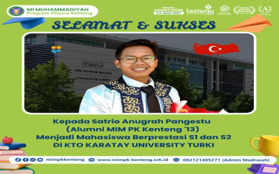 Alumnni MIM PK Kenteng Berprestasi di Luar Negeri